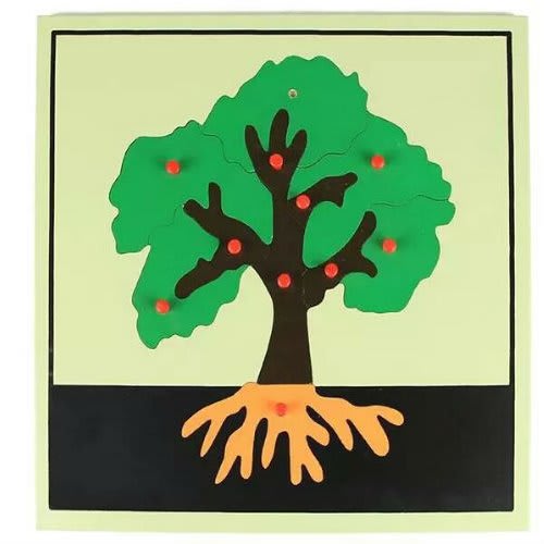 Montessori Tree Puzzle
