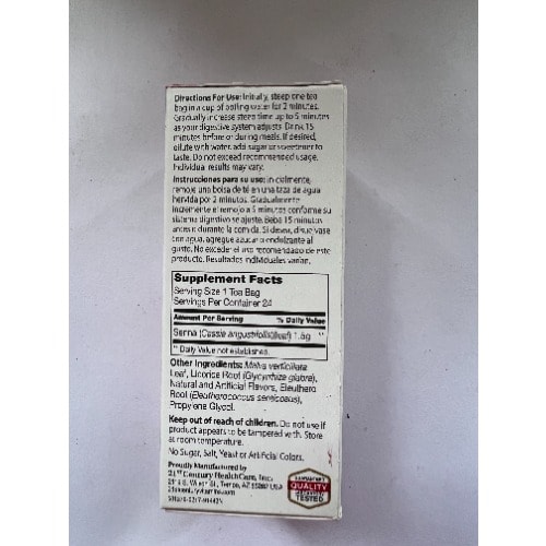Herbal Slimming Tea Peppermint - 24 Tea Bags