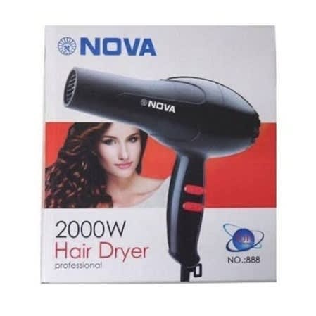 Hair Dryer - 2000w - Black