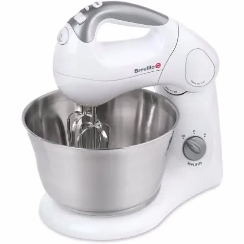 2-in-1 Motor Stand & Detachable Hand Dough Cake Mixer-3.2l-380w