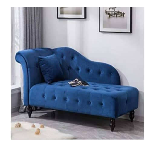 Lounge Sofa Fabric - Blue