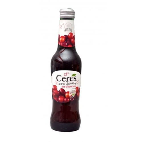 Ceres 100% Sparkling Red Grape 275ml-6pcs
