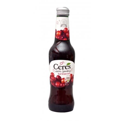 Ceres 100% Sparkling Red Grape 275ml-6pcs