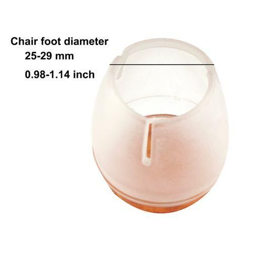Transparent Silicone Round Furniture Table Chair