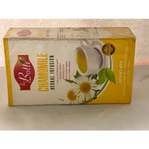 Organic Chamomile Tea With Herbal Infusion - 20Sachets