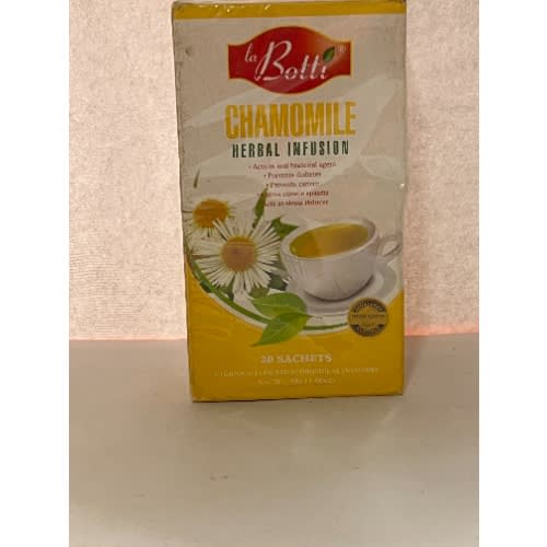 Organic Chamomile Tea With Herbal Infusion - 20Sachets