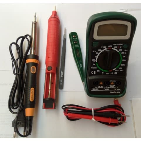 Digital Multimeter With Probes - Mas830l+ Bundle