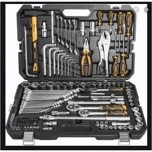 Combination Socket Tools Set - 142 Pieces