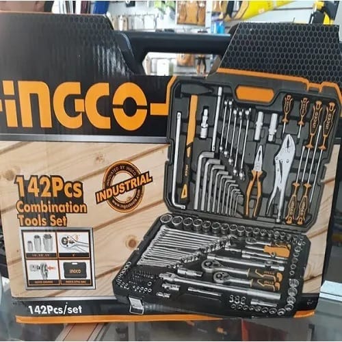 Combination Socket Tools Set - 142 Pieces