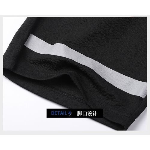 2 In 1 Men's Short Sleeve Shorts Set - Black