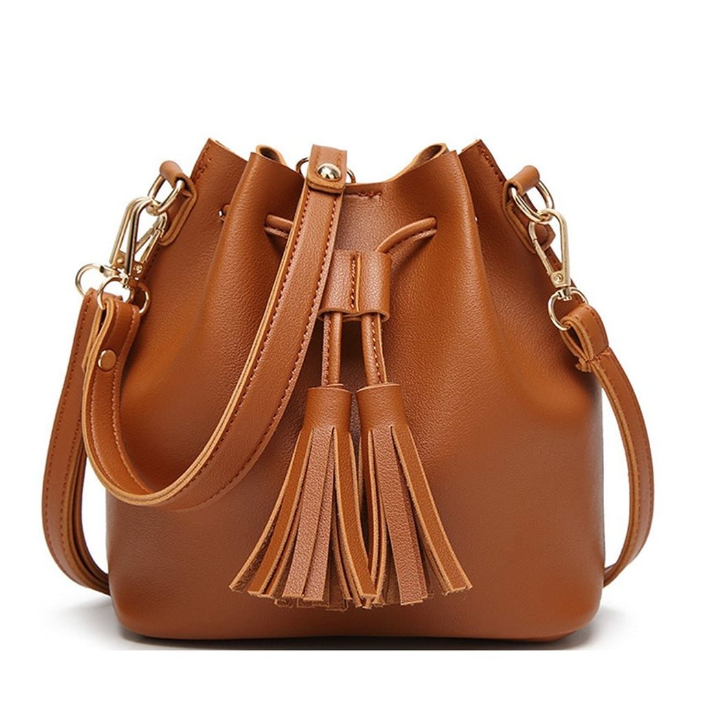 BROWN BINE-Crossbody bag
