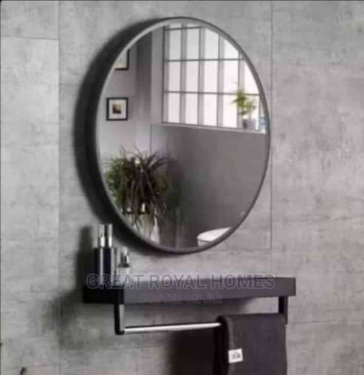 Black Dressing Mirror