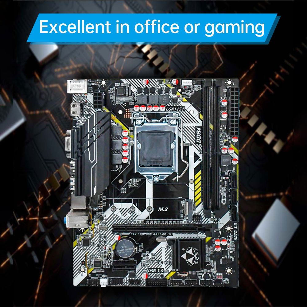 H310A4 V1.1 Gaming Motherboard 2666MHz Frequency