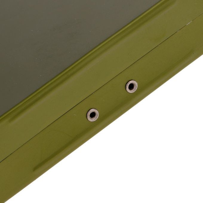 Aluminum Fly Box Fly  Box Foam Insert Dry Flies Jigs Dark Green