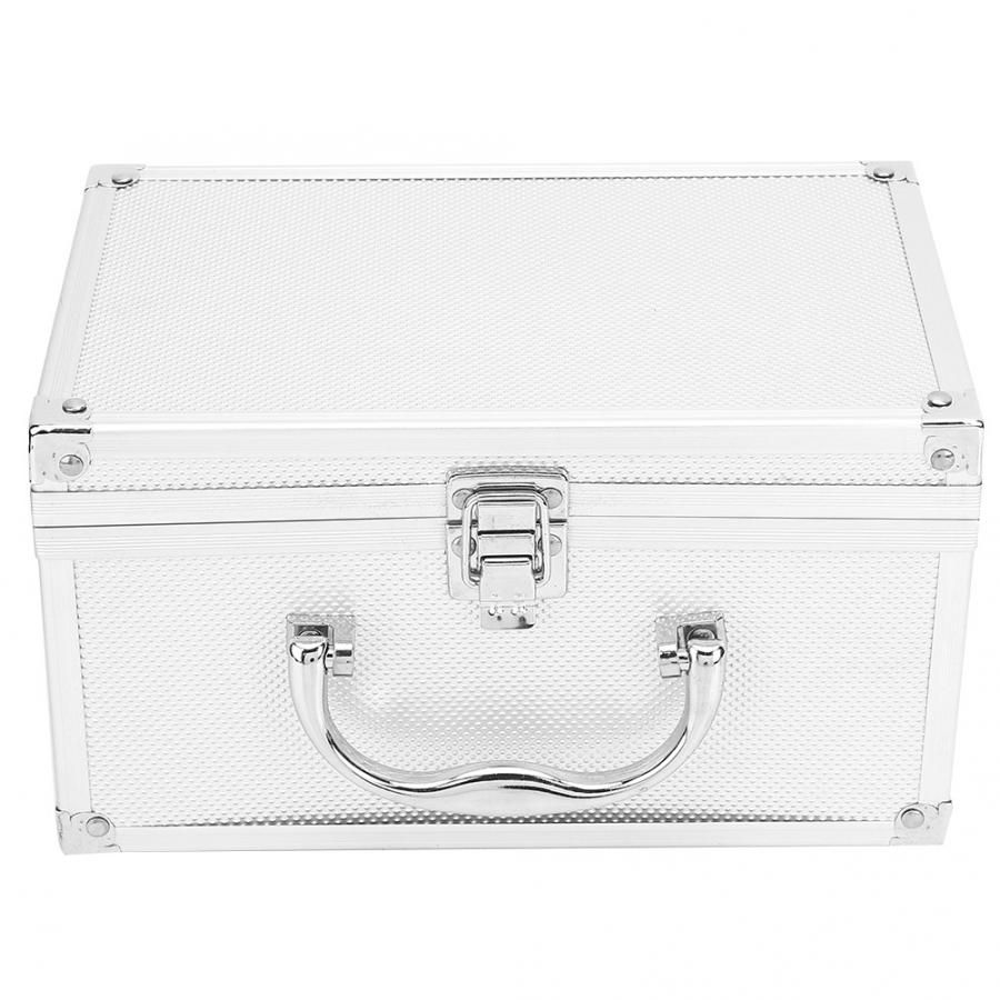 Organizer Aluminum Tools Alloy 230*150*125mm Portable Toolbox Case Box Luggage Instrumentation Suitcase Case Display Travel