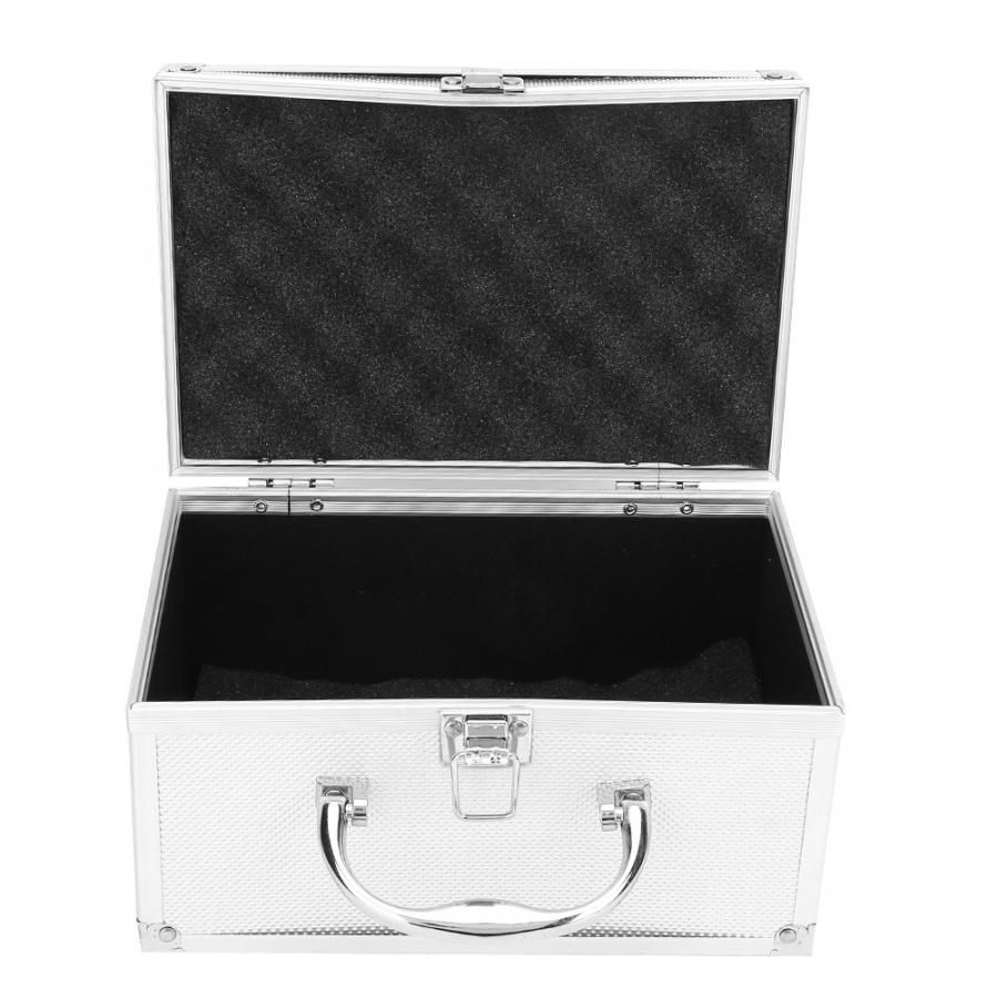 Organizer Aluminum Tools Alloy 230*150*125mm Portable Toolbox Case Box Luggage Instrumentation Suitcase Case Display Travel