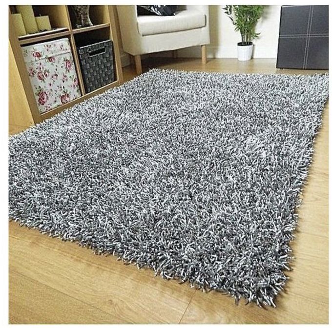 Center Rug Indian Shaggy( Grey)