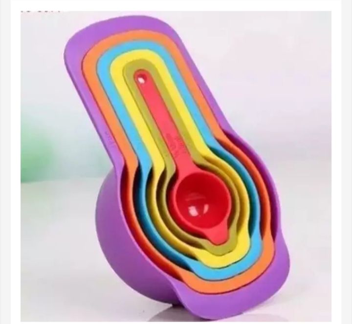 Measuring Cups With Spoon Set