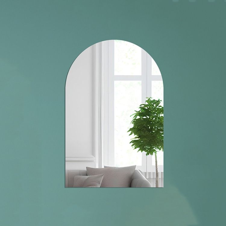 Acrylic Arch Mirror Stereo Wall Stickers