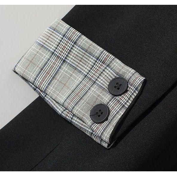 Black Small Business Suit Coat Women's Coat 2021 Spring and Autumn New Online Influencer Fashion Elegant British Style Leisure Suit