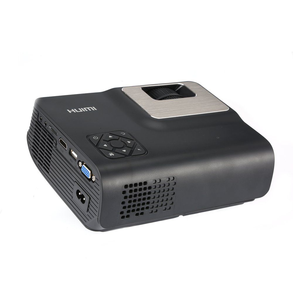 LCD Projector LED Proyector For Home Theater Support Mini Projector Android 6 Black