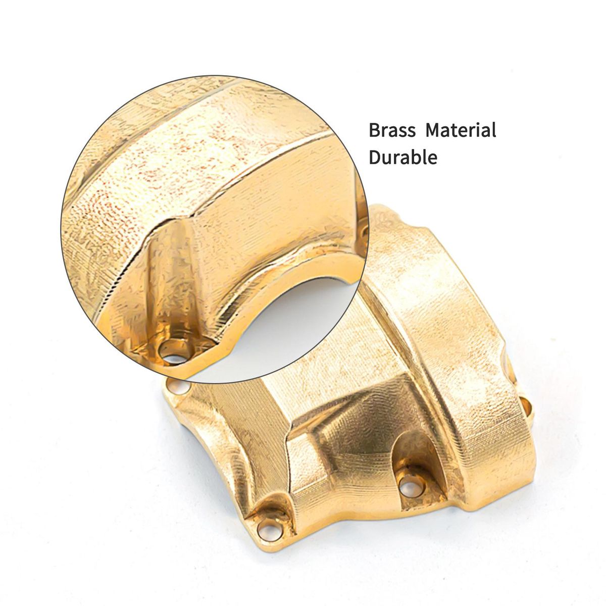 Brass Axle Diff Cover Differential Heavy Weight Replacement for 1/10 Redcat Gen7 GN8 RC Car