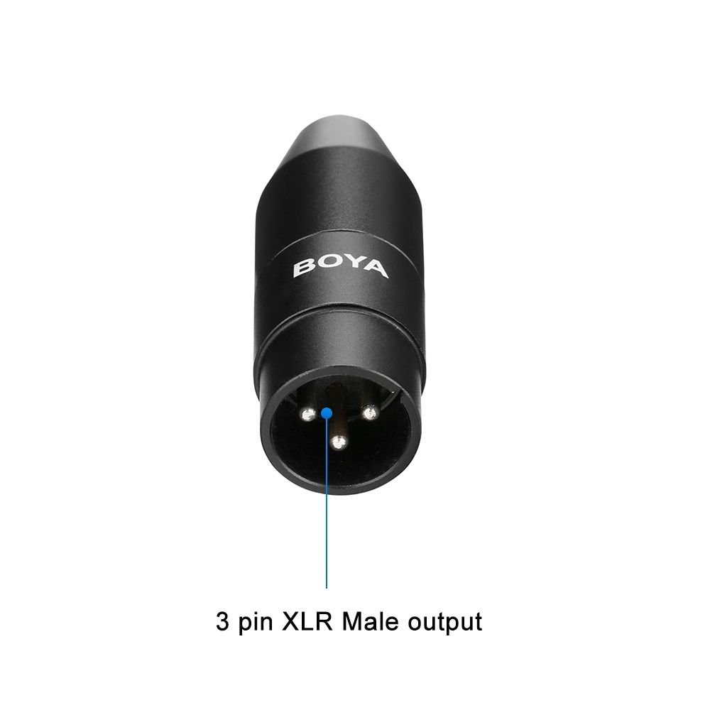 35c-Xlr Pro 3.5mm Trs Mini-Jack Female Microphone Adapter