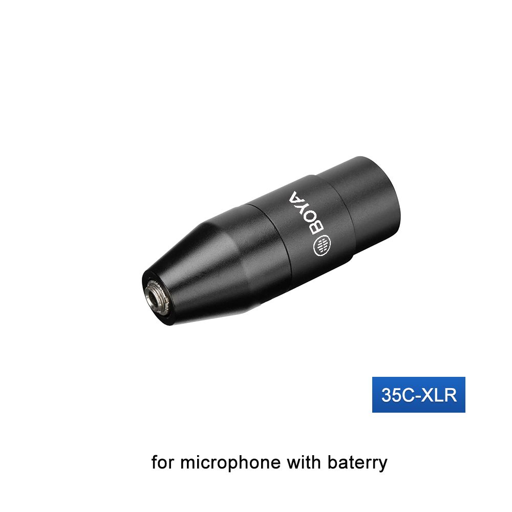 35c-Xlr Pro 3.5mm Trs Mini-Jack Female Microphone Adapter
