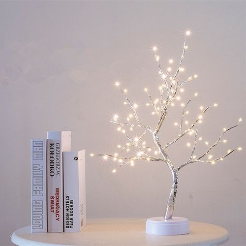 LEDS Night Light Pearl Bonsai Table PC Touch Tree Light