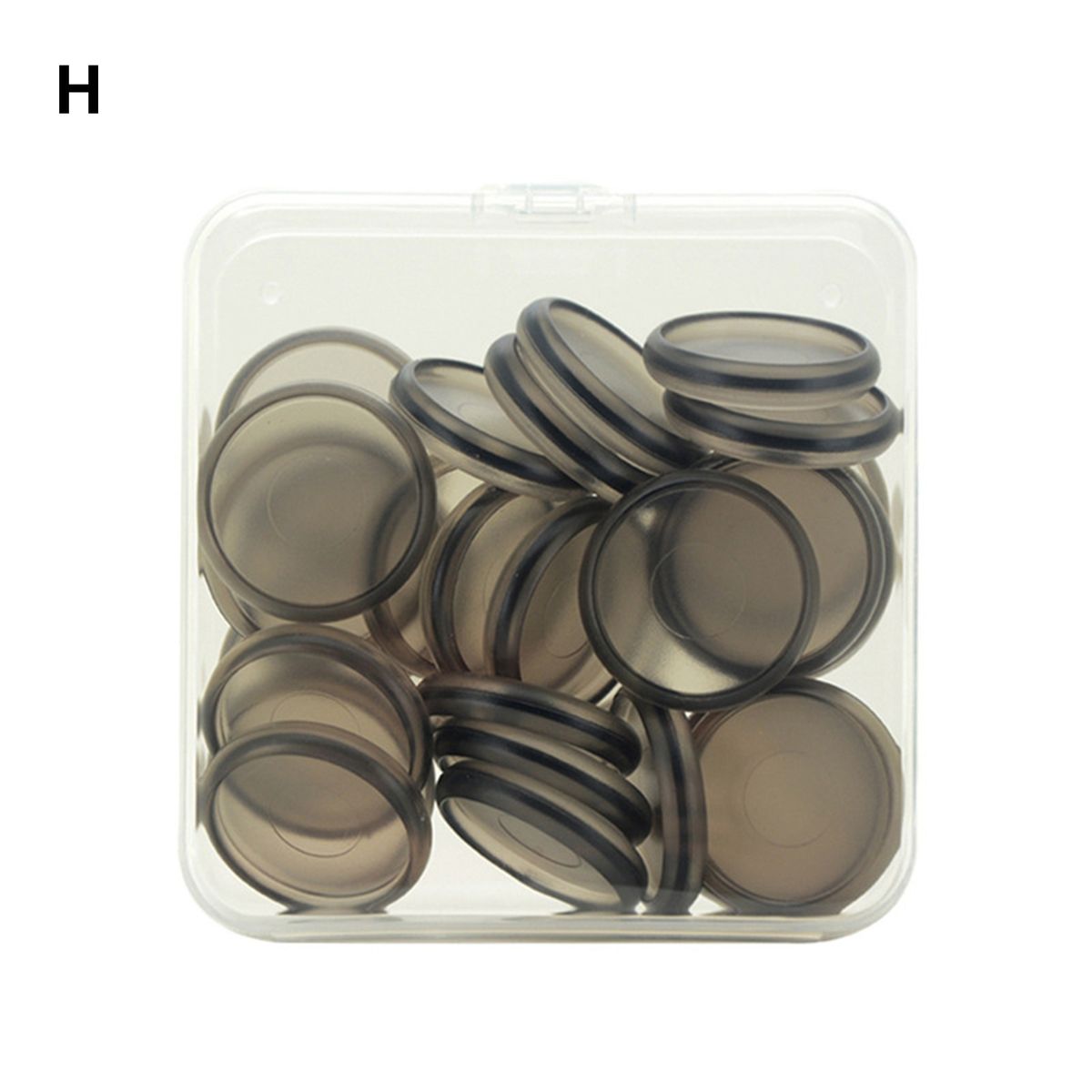 30 Pcs Loose Leaf Binder Rings Round Shape Round Shape H