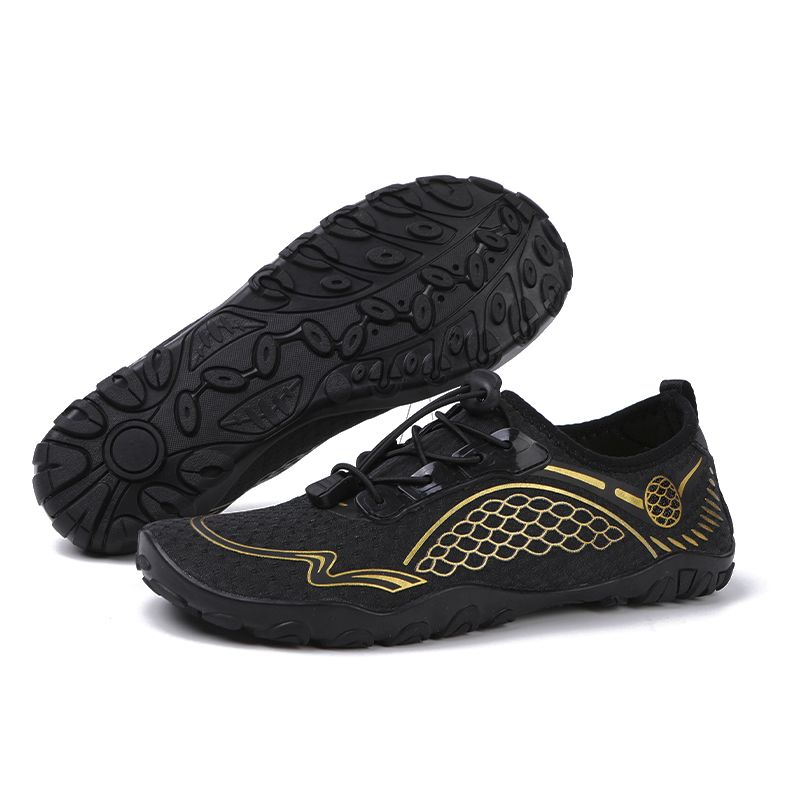 Women Five Finger Swimming Wading Shoes Beach Shoes Black