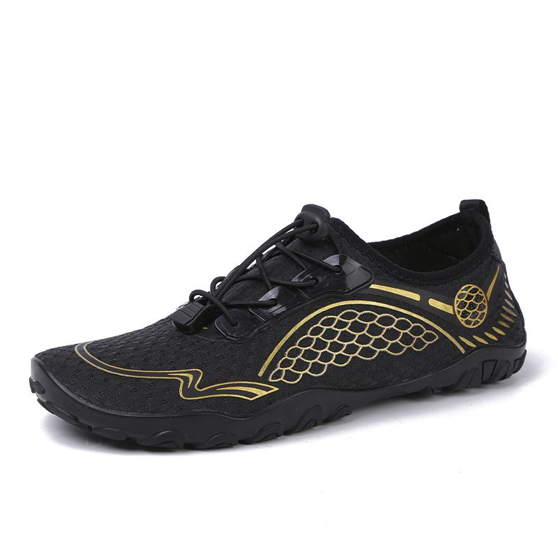 Women Five Finger Swimming Wading Shoes Beach Shoes Black