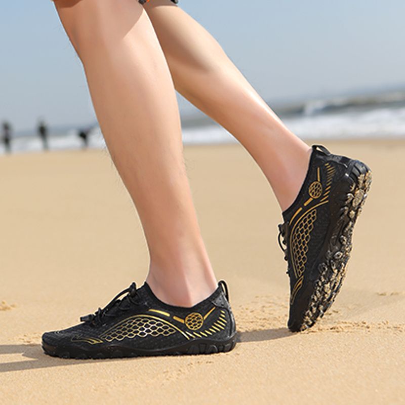 Women Five Finger Swimming Wading Shoes Beach Shoes Black