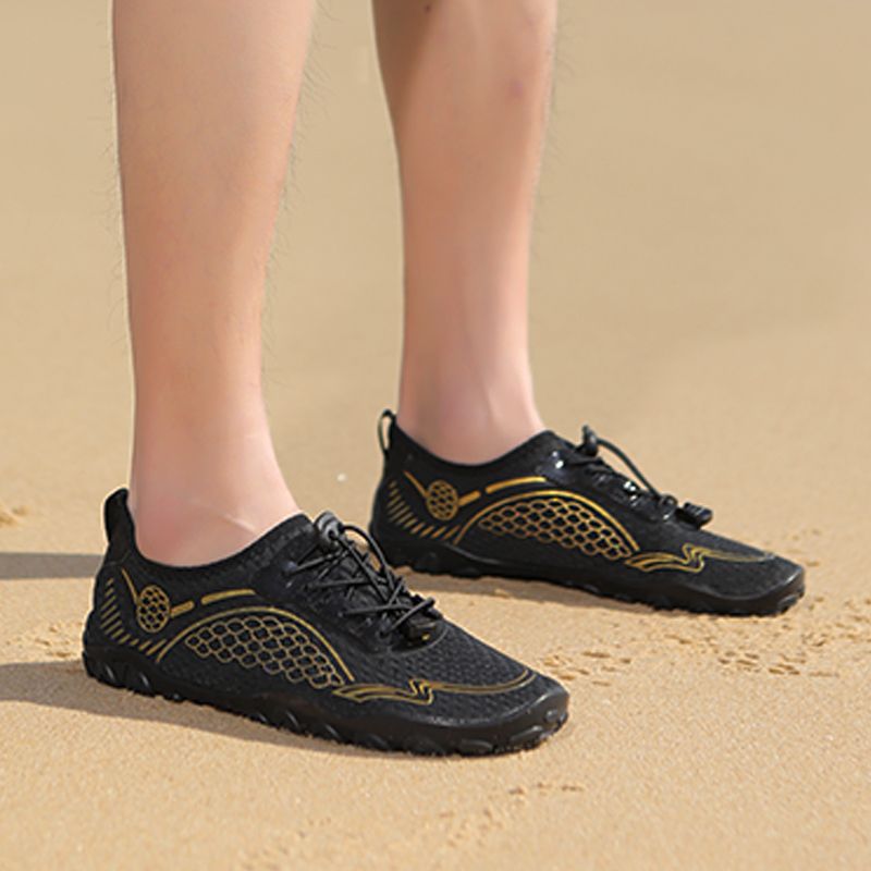 Women Five Finger Swimming Wading Shoes Beach Shoes Black