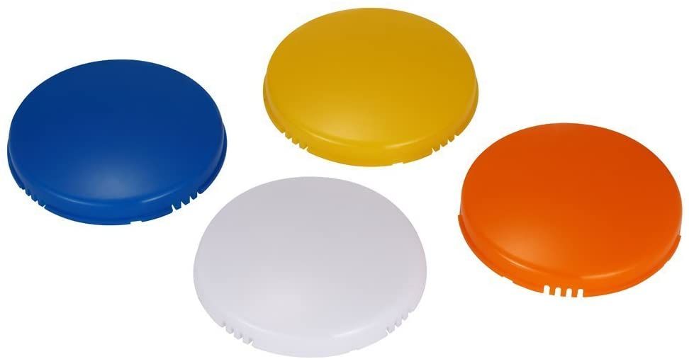 4pcs Color Filter & Flash Adapter Mount