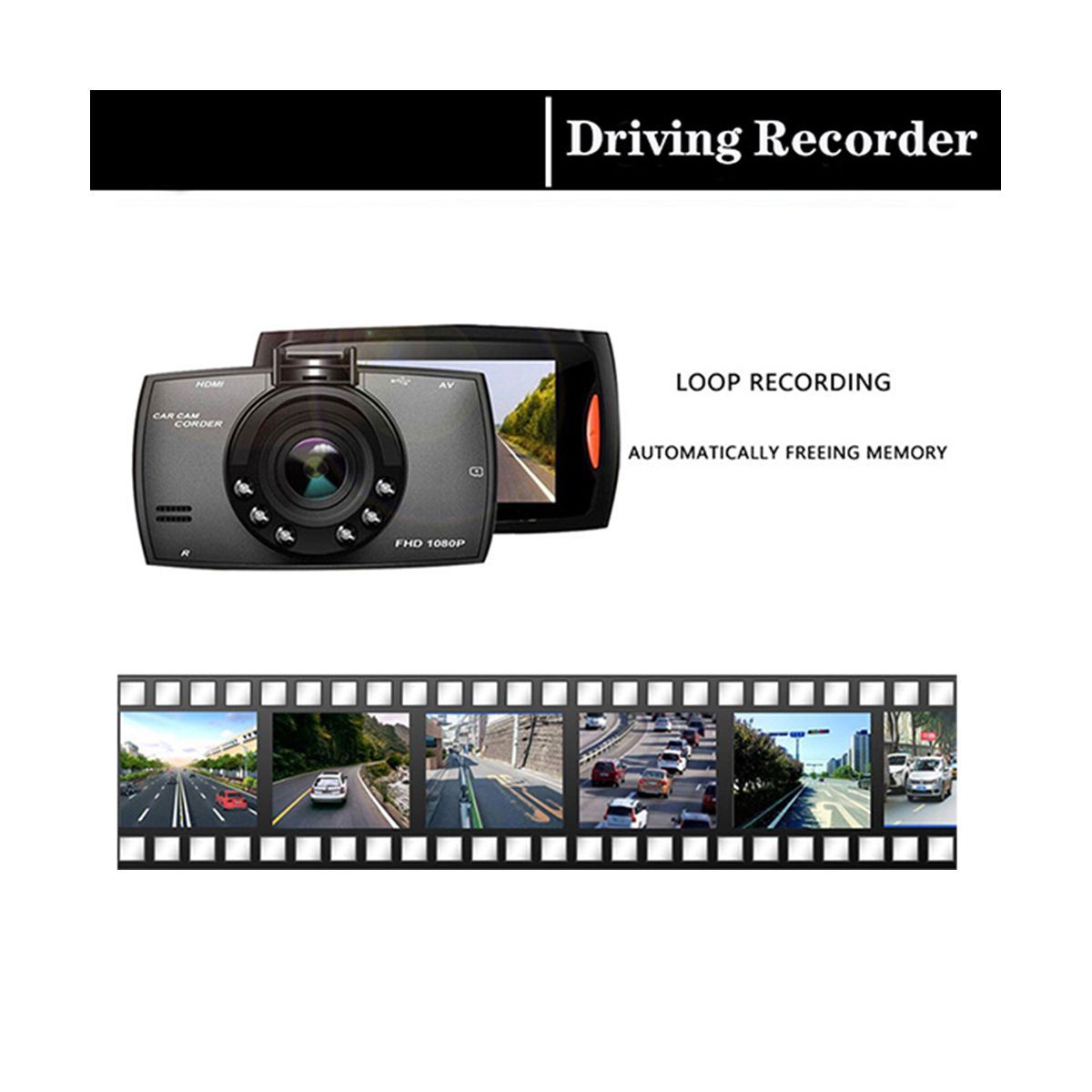 G30 Driving Recorder HD Night Vision Universal Car DVR