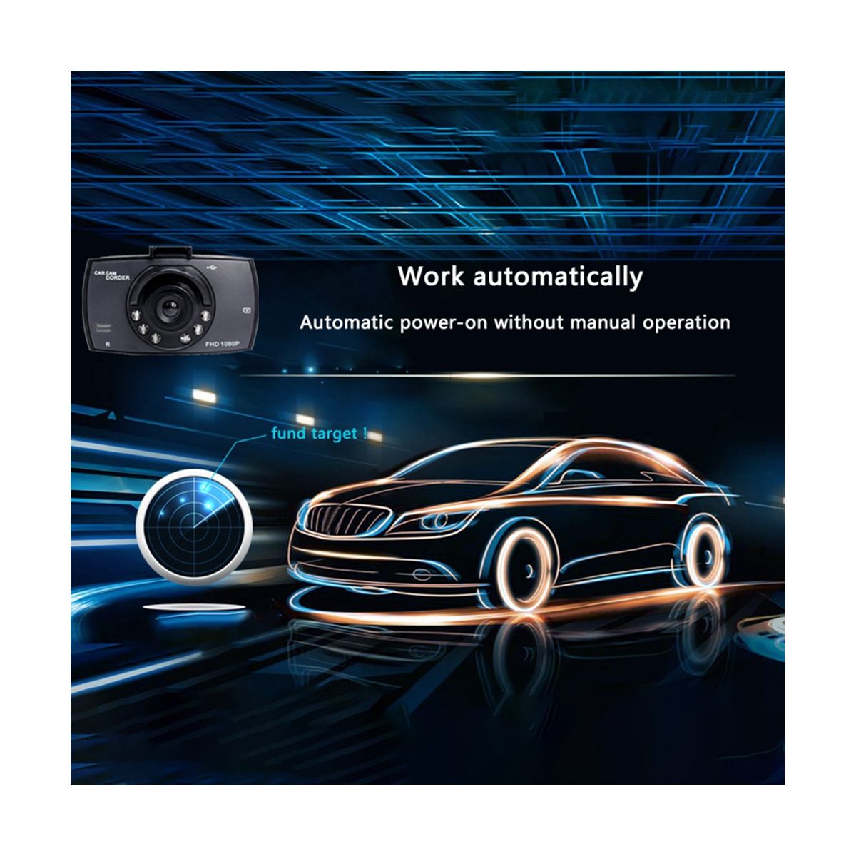 G30 Driving Recorder HD Night Vision Universal Car DVR