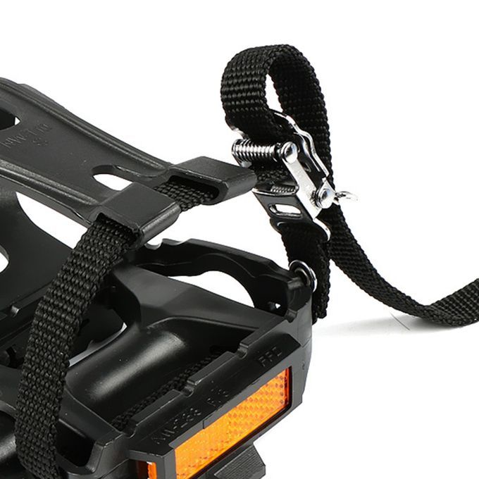 1 Pair Durable Mountain Bicycle Road Bike Pedal Toe Cage/Clip/Strap