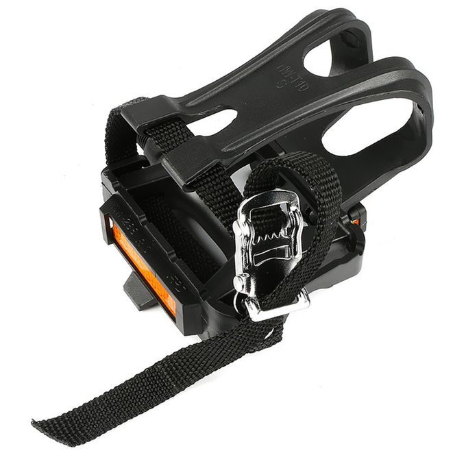 1 Pair Durable Mountain Bicycle Road Bike Pedal Toe Cage/Clip/Strap