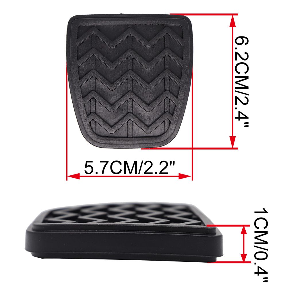 For Toyota Corolla E130 E120 2003 2004 2005 2006 2007 2008 Car Rubber Brake Clutch Foot