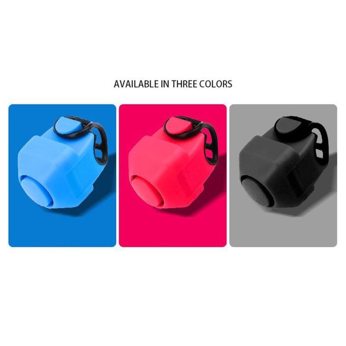 Silicone Electric Bike Horn MTB Road Bicycle Ring Tricycle Bell Red