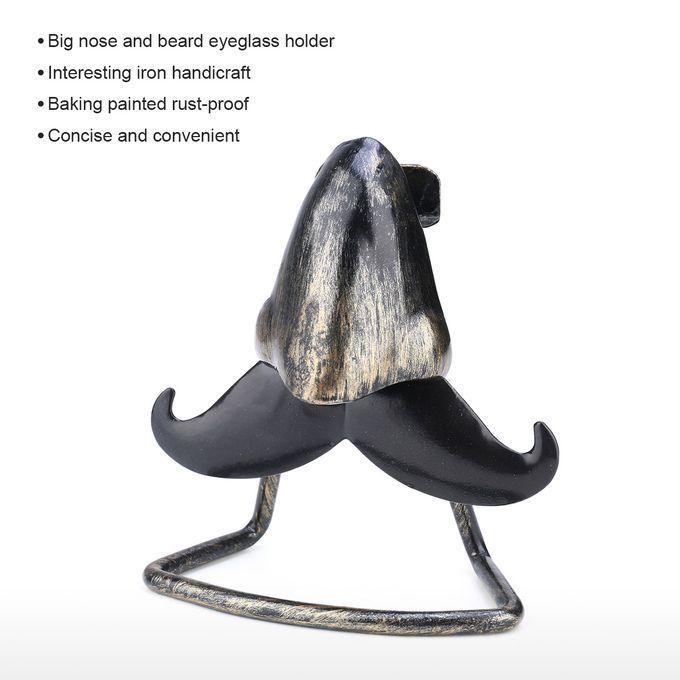 Tooarts Big Nose And Beard Shaped Eyeglass Holder Taste