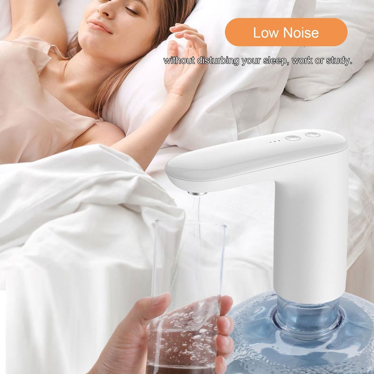 Water Bottle Pump Portable Electric Water Dispenser USB
