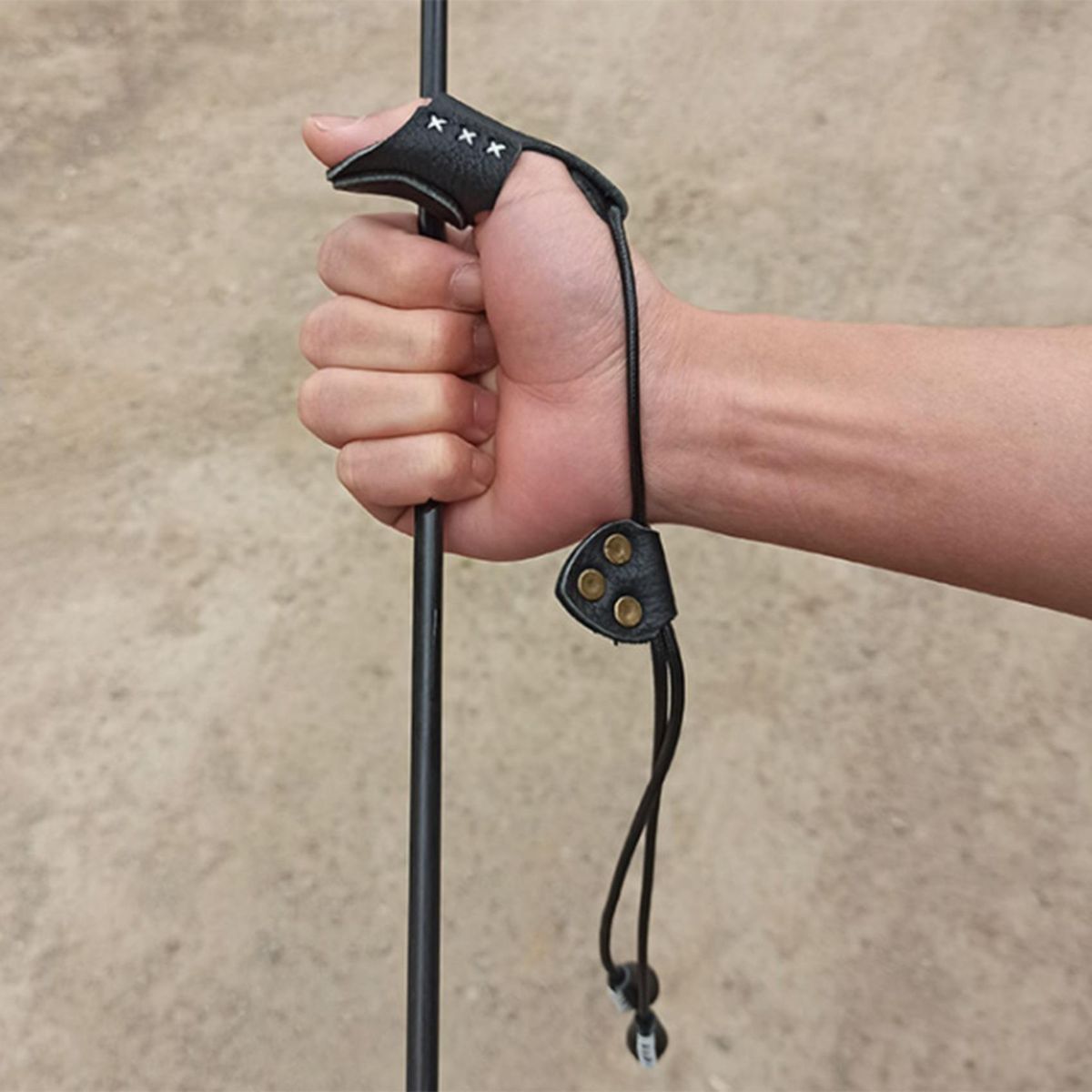 Archery Thumb Ring Finger Guard for Hunting Target Recurve