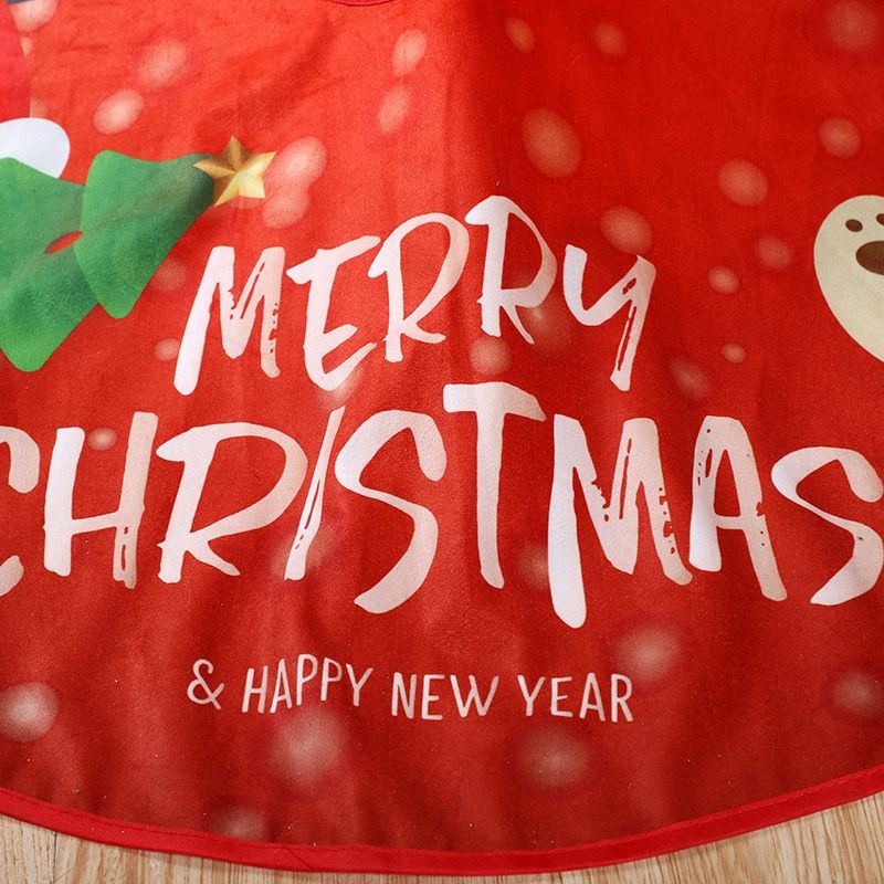 Christmas Tree Skirt Carpet Tree Bottom Cover Cloth Mat(005)