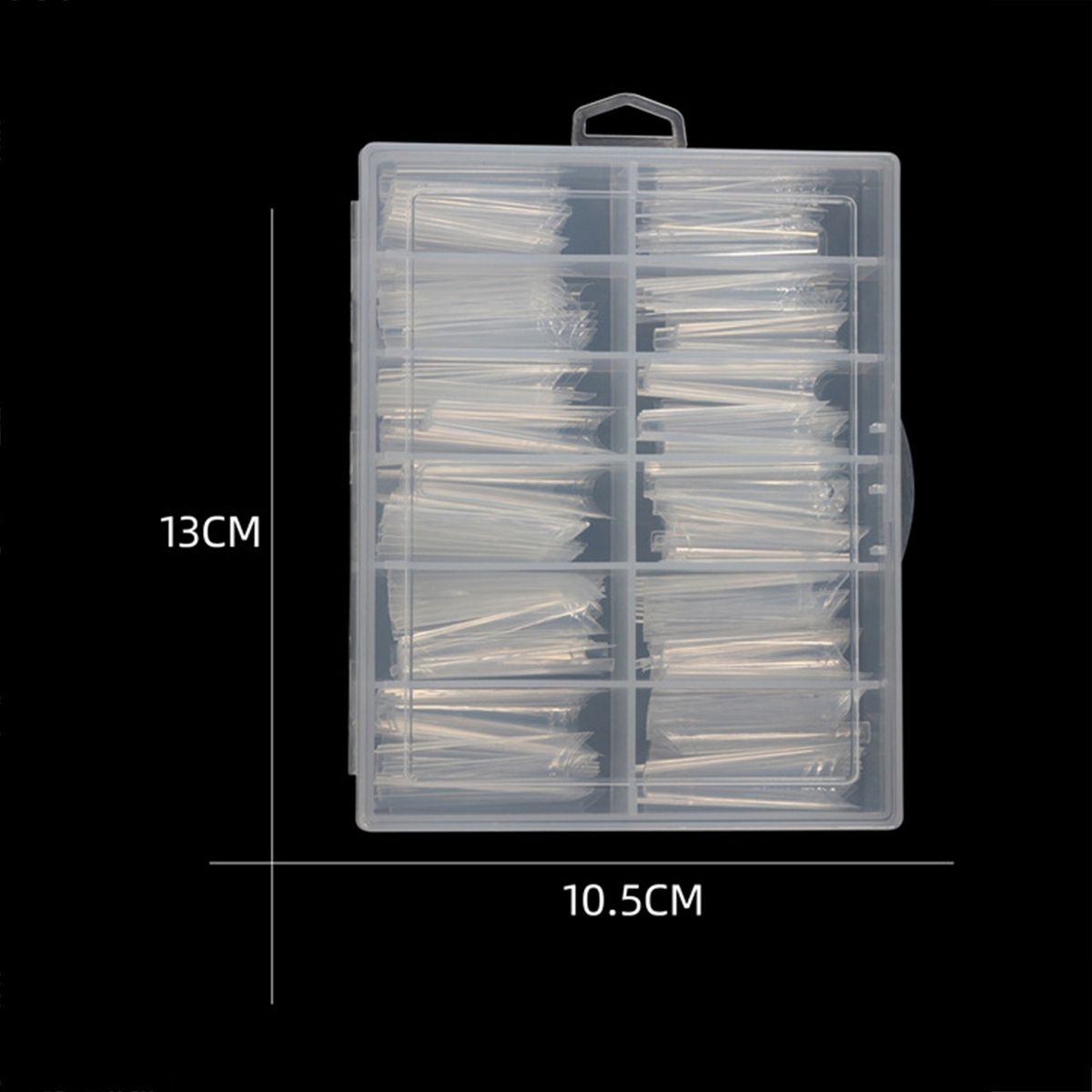 240pcs Clear False Nail Tips For Nail Beauty Nail Tips Fake