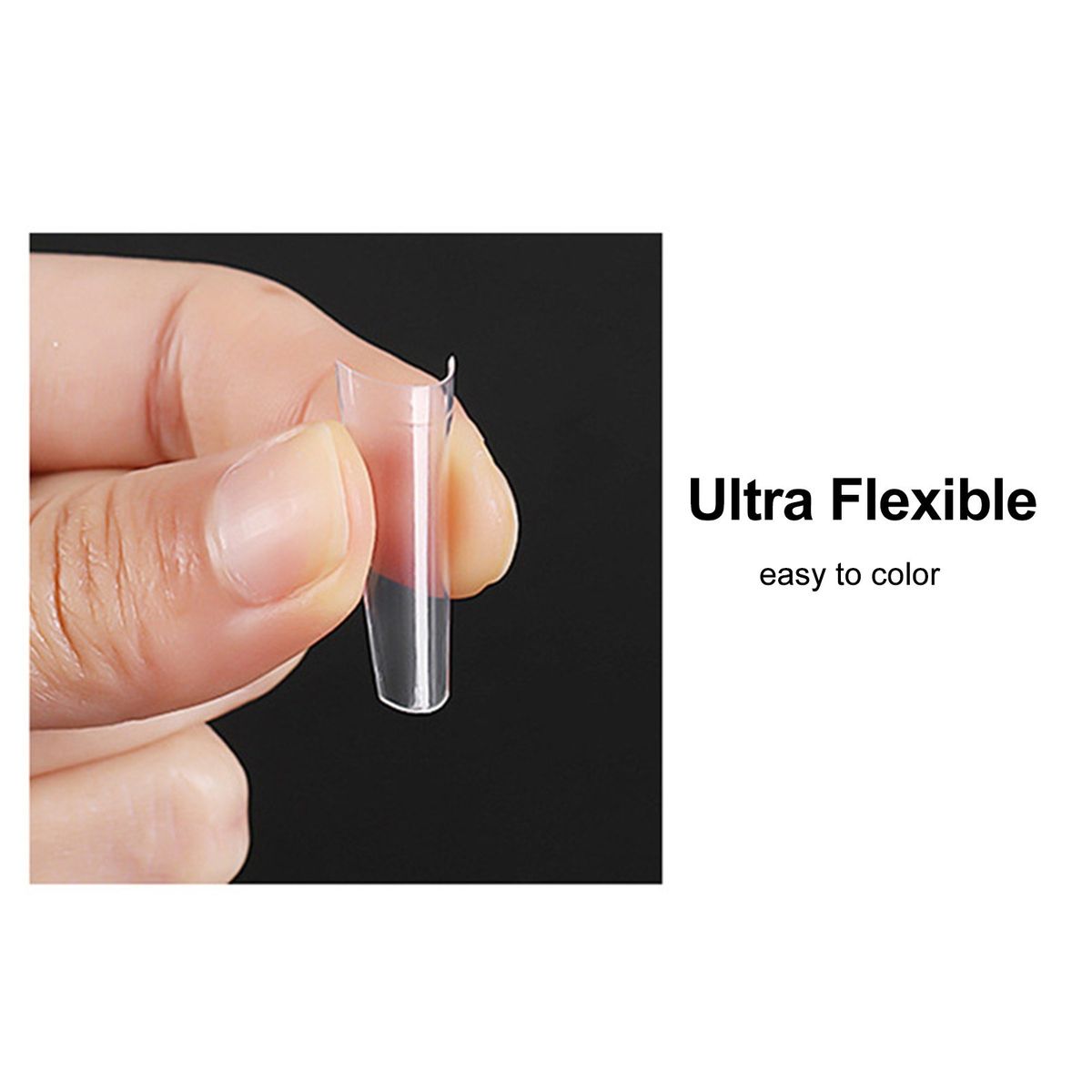 240pcs Clear False Nail Tips For Nail Beauty Nail Tips Fake
