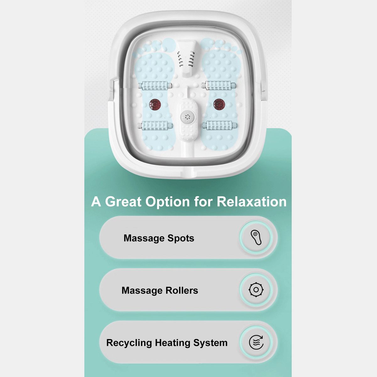 Electric Foot Bath Tub Water Spa   Foot Massage Foot Basin