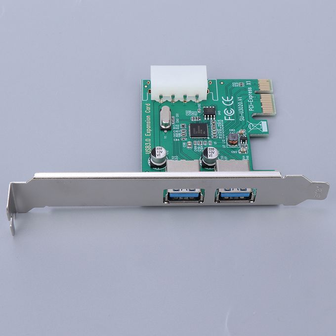 2 Port 1 USB 3.0 High Speed 5Gbs  Card Upgrade Card For PC/Laptop