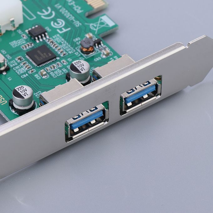 2 Port 1 USB 3.0 High Speed 5Gbs  Card Upgrade Card For PC/Laptop